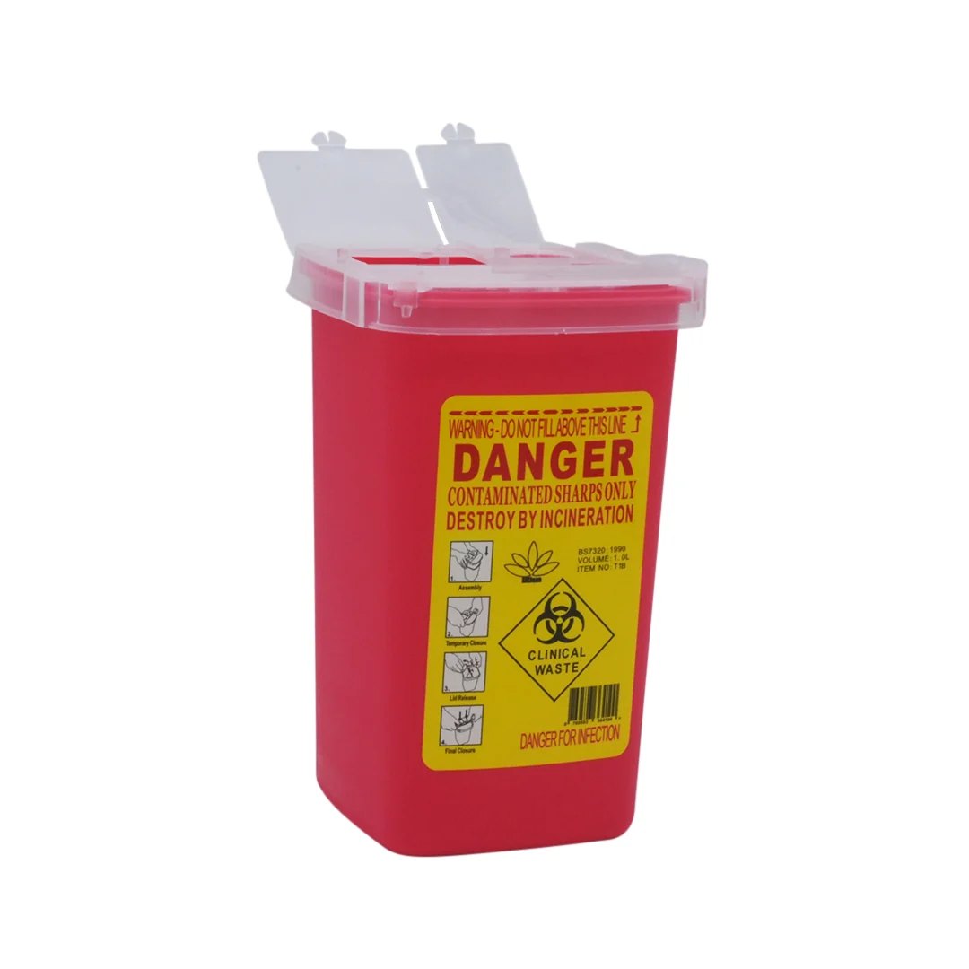 Recipiente Para Cortopunzantes 1 Litro